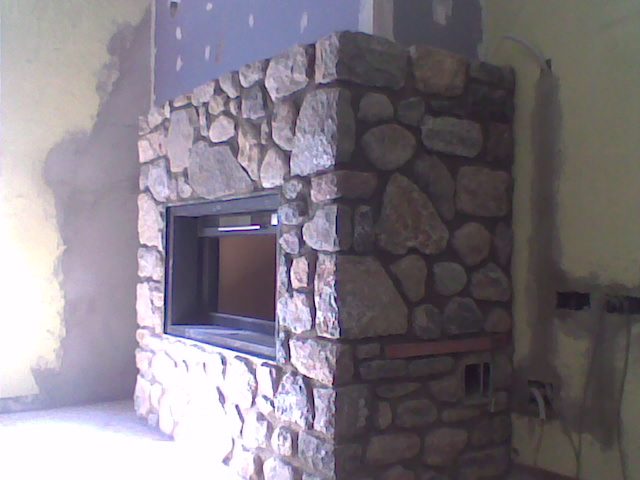 Construcción de chimenea para comedor vivienda unifamiliar